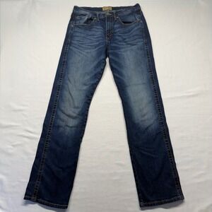 Wrangler 20X Slim Straight Jeans 31x34 Western Cowboy Stretch Denim